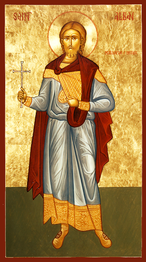 Icon of St. Alban — Protomartyr of Britain