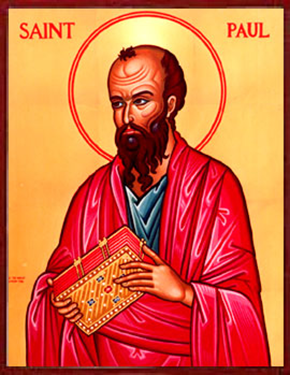 Icon of The holy, glorious, all-laudable Apostle Paul