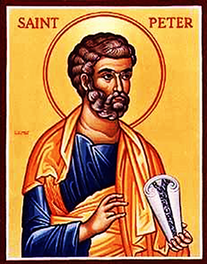 Icon of the Holy Glorious and All-Praised Leader of the Apostles, Peter
