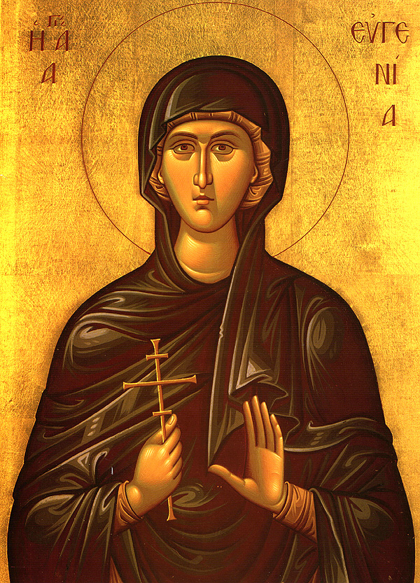 Icon of St. Eugenia of Rome