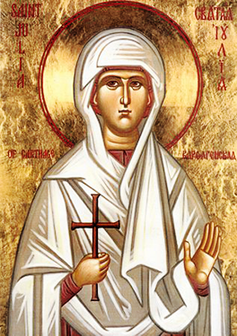 Orthodox Icon of St. Julia of Carthage