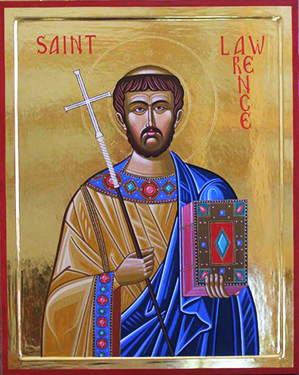 Icon of St. Laurence of Canterbury