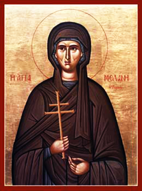 Orthodox Christian Icon of St. Melania the Roman