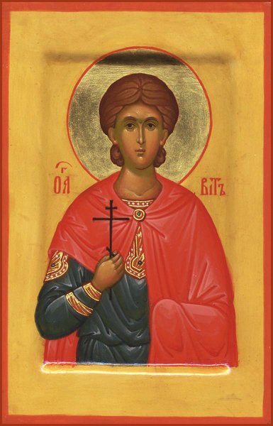 Orthodox Icon of Italian Saint, Vitus of Rome (15th June)