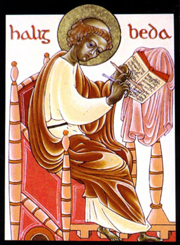 Icon of English Saint St. Bede the Venerable